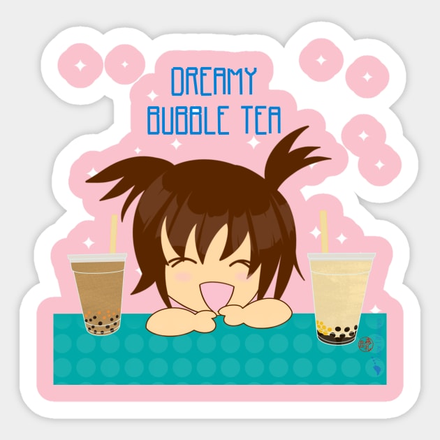 Bubble tea Sticker by EV Visuals